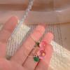 Suministro para puesto de mercado nocturno pendientes de pin de plata 925 perla estilo ins moda pendientes Joker pendientes de temperamento simple al por mayor