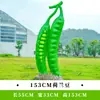 Esculturas de Frutas e Vegetais de Simulação para Exterior Fibra de Vidro Jardim Gramado Paisagem Modelos de Repolho Milho Pimenta Ornamentos Grandes