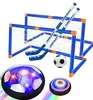Taco de Hóquei Infantil, Gol de Hóquei no Gelo, Brinquedo Elétrico Indoor, Conjunto de Futebol com Carregamento Suspenso para Jardim de Infância