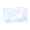 Super tanque de peixes branco vidro desktop sala de estar ecológico pequeno Douyu peixinho dourado tartaruga jar paisagem preguiçoso piscicultura água palha jar