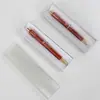 Caixa de Caneta Pronta de Três Compartimentos, Caixa de Papel em Branco, Caixa de Ferro, Embalagem de Caixa de Presente Flip-Top, Serviço de Impressão de Logo Disponível