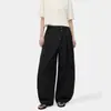 Calça de Terno de Alta Qualidade Estilo Retro Americano com Botões, Pregas, Perna Larga, Corte de Tesoura, Unissex, Solta, Perna Reta, Para Ir ao Trabalho, Casual
