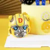 Robot Pastel Día del Niño 1 de Junio Decoración Gashapon Transformación Niño Horneando Fiesta de Cumpleaños Bebé Niños 1 de Junio