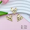 Mariposa Galvanizada Accesorios para Joyería DIY Funda de Teléfono Pegamento de Crema Pegatinas Decorativas Flores para Crocs Pasadores para el Cabello Accesorios para el Cabello Materiales