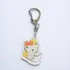 Llavero de Acrílico de Doble Cara Periférico de Dibujos Animados Hello Kitty Colgante Bidimensional Accesorios Accesorios Pequeños Regalos