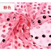 Hilo de lentejuelas estampado en caliente malla dorada tela de hilo accesorios de boda fondo mantel decoración techo hierro forjado hilo de onda hilo de onda de agua