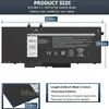 Bateria Nova Adequada para Notebook Dell Dell Latitude 5401 5410 3541 3551 3Hwpp