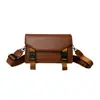 Bolsa Transversal para Homens, Nova Bolsa Masculina de Design de Nicho, Bolsa de Ombro Casual da Moda de Marca, Bolsa Quadrada Pequena Versátil e Fashion para Mulheres
