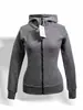 Chaqueta fina ajustada para mujer, primavera y otoño, estilo coreano, casual, con capucha, sudadera con cremallera, cárdigan, hombro normal, top que ciñe la cintura, otoño