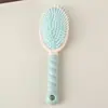 Pente de Torção de Alto Valor Pente Especial para Meninas Volumizador Couro Cabeludo Oco Cabelo Liso Massagem Pente com Almofada de Ar Atacado