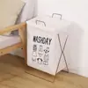 Cesta para ropa sucia, cesto para la ropa sucia, caja de lavandería para el hogar, cesta de almacenamiento, caja plegable para ropa interior de dormitorio, tendedero de ropa