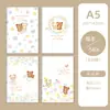 Cuaderno Cuadrado Partner B5 con Cubierta de Alta Calidad, Estilo Estético Xiaohongshu, Cuaderno Grueso Fresco A5 para Estudiantes y Oficina al por Mayor