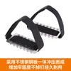 Crampones para exteriores de 26 dientes cubierta antideslizante para zapatos botas de nieve garra para nieve superficie helada ligero agarre para nieve clavos para zapatos hombres y mujeres personas mayores Pueblo Montañismo