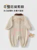 Mono de bebé para primavera y otoño con cuello camisero, ropa exterior de pana para niños y niñas, moderno y versátil, Ropa infantil Anyang