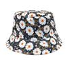 Sombrero cubo plegable de viaje para exteriores de primavera y verano, sombrero de pescador de doble cara, sombrero para el sol con protección solar estampado para hombres y mujeres