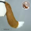Uma geração de cabelo à mão JK cocar Lolita faixa de cabelo Lobo Rei fenrir cosplay orelha de fera cauda de fera terno