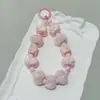 Outono e Inverno Novo Corrente para Celular com Contas Cubo de Queijo Pingente de Bolsa Bola de Pelo Criativa Chaveiro de Contas Pintado à Mão Venda por Atacado