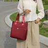 Bolsa Tote de Gran Capacidad para Comercio Exterior, Bolso de Mano de Lona para el Trabajo y los Viajes Diarios, Bolso para Mamá de Nuevo Estilo, Bolso de Hombro para Estudiantes para la Clase