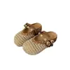 Mules cerrados transpirables de malla tejida estilo Birkenstock para mujer, para uso exterior en verano, modelo nuevo 2026, con suela gruesa, sandalias cómodas y bonitas