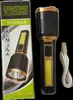 Linterna portátil COB de luz lateral para exteriores transfronteriza LED mini recargable para el hogar linterna con zoom recargable al por mayor
