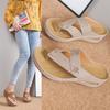 Chanclas de suela gruesa para mujer verano exterior chanclas de mamá chanclas chanclas chanclas cuña chanclas de playa talla grande talla 43 chanclas