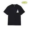 Marca de moda estadounidense Corteiz Camiseta Casual Deportiva Holgada de Manga Corta con Estampado de Barco de Crucero Alcatraz para Pareja