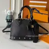 Suministro de Comercio Exterior Nuevo Almabb Cuero Genuino Bolso tipo Carcasa Bloque de Color Moda Clásica Presbiópica Bolso de Hombro Cruzado para Mujer