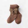 Leggings de Malla Delgada para Niños de Primavera y Verano con Lazo Medias para Bebé y Niños Calcetines para Niñas Calcetines de Fondo