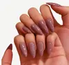 Unhas Vestíveis Transfronteiriças, Unhas de Manicure de Cor Sólida Curta, Peças de Manicure por Atacado, Produtos Acabados, Unhas Postiças Removíveis Avançadas