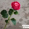 Capullos de Flores Hidratantes Simulados de Alta Calidad, Flores Falsas de Rosa, Decoración del Hogar, Accesorios para Fotografía de Bodas, Flores de Seda de Rosa con Aspecto Húmedo
