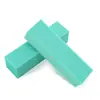 Bloque de Esponja de Alta Elasticidad Personalizado, Lima de Uñas Lavable Sin Polvo, Bloque Pulidor de Cuatro Caras, Esponja de Manicura de Corindón Blanco