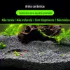 Areia Argila para Plantas Aquáticas Atacado Aquário Areia Ceramsita Preta Areia Ceramsita Areia Cerâmica Areia de Fundo de Cimento Solo para Plantio de Sementes Aquáticas Paisagismo Fábrica