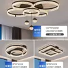 Lámpara de techo para sala de estar de estilo italiano, lujo ligero, gama alta, 6 nuevas, luz principal simple y elegante, accesorios de iluminación Zhongshan, adecuada para toda la casa, hecha de hierro y otros materiales