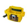 Caja Especial para Clavos, Cubeta para Clavos de Sitio de Construcción, Bolsa de Cintura, Caja de Herramientas Portátil, Caja Multifuncional de Doble Compartimento Extra Gruesa para Carpintería, Bolsillo para Clavos
