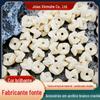 Contas Irregulares de Acrílico Imitação Turquesa Branco Rachado de 9mm Contas Soltas Geométricas Pulseira de Miçangas DIY Feita à Mão Colar Joias para Mulheres