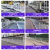 Venta directa al por mayor de barandillas de pasarela de acero inoxidable 304, barandillas anticolisión, barreras de seguridad para ríos en áreas escénicas, hechas a medida