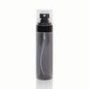 Botella PET Redonda Recta de 100ml Botella Spray de 200ml Botella Vacía Transparente Botella Dispensadora de Cosméticos Niebla Fina Plástico Fábrica