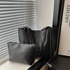 Bolso Tote de Hombro Casual Versátil Vintage Grande Capacidad para Mujer 2025 Nuevo de Moda Tendencia Simple