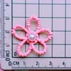 Números de Pedrería Coloridos 100, Cisne, Flor, Abeja, Dijes DIY para Zapatos, Decoraciones para Fundas de Teléfono, Pinzas para el Cabello, Accesorios de Plástico para Ropa