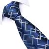 Corbata de Cachemira Rayada Casual de Moda para Hombre Lista para Usar del Fabricante 8cm Atada a Mano Formal Negocios Accesorios para el Lugar de Trabajo