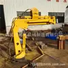 Shengda Machinery Grúa Hidráulica Totalmente Automática Montada en Camión Equipo de Elevación Hidráulico de Brazo Único Montado en Vehículo Marino Grúa Hidráulica