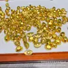 Modelo Nuevo Original Lingote Chapado en Oro Accesorio DIY para Manualidades, Cuentas Espaciadoras para Pulseras, Colgante para Cuerda Trenzada, Accesorio Creativo