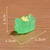 Pollitos de dibujos animados de primavera en pradera en miniatura para micro-paisajismo, decoraciones DIY para escenas de casas de muñecas, adornos para mini coches