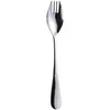 Cuchara y Tenedor para Ensalada de Acero Inoxidable con Mango Largo, Cuchara para Frutas y Verduras, Tenedor para Helado y Postre, Cuchara para Pasta, Tenedor de Mesa de Doble Propósito