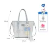 2026 Bolsa de Ombro com Design de Desenho Animado de Nicho Bolsa de Mão Doce Versátil Estilosa Bolsa Transversal Mochila da Moda de Grande Capacidade para Mulheres