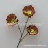 Nova Flor de Papoula Artificial Impressa em 3D Arranjo de Flores para Casamento Decoração de Sala de Estar em Casa Flor Artificial Exportação