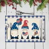 Mantel más vendido de Amazon para el Día de la Independencia, estampado de bandera americana, material de lino, mantel decorativo de Halloween estilo americano