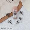 Novos Acessórios de Nail Art de Crânio de Halloween Retrô Diablo Cruz Anjo Amor Liga Acessórios de Nail Art