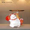Adornos de Bandeja Luckcat Decoraciones de Entrada para Sala de Estar Almacenamiento de Llaves para Mudanza Artesanías Decorativas de Escritorio para Oficina