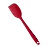 Raspador de silicona tamaño grande pequeño resistente a altas temperaturas Raspador de mantequilla herramienta de horneado espátula para crema de pastel hogar
